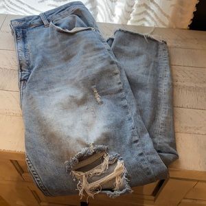 Plus size jeans